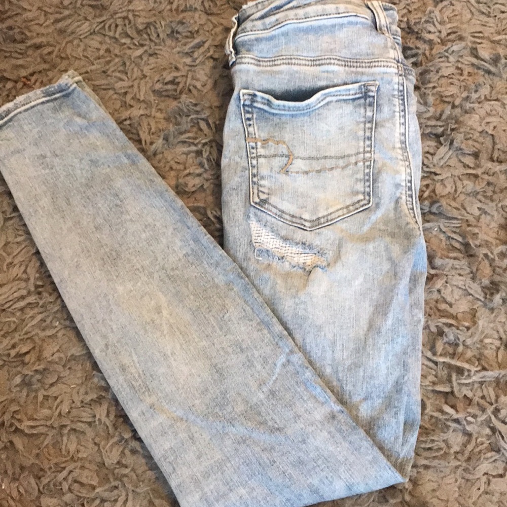 AEO high rise jeans